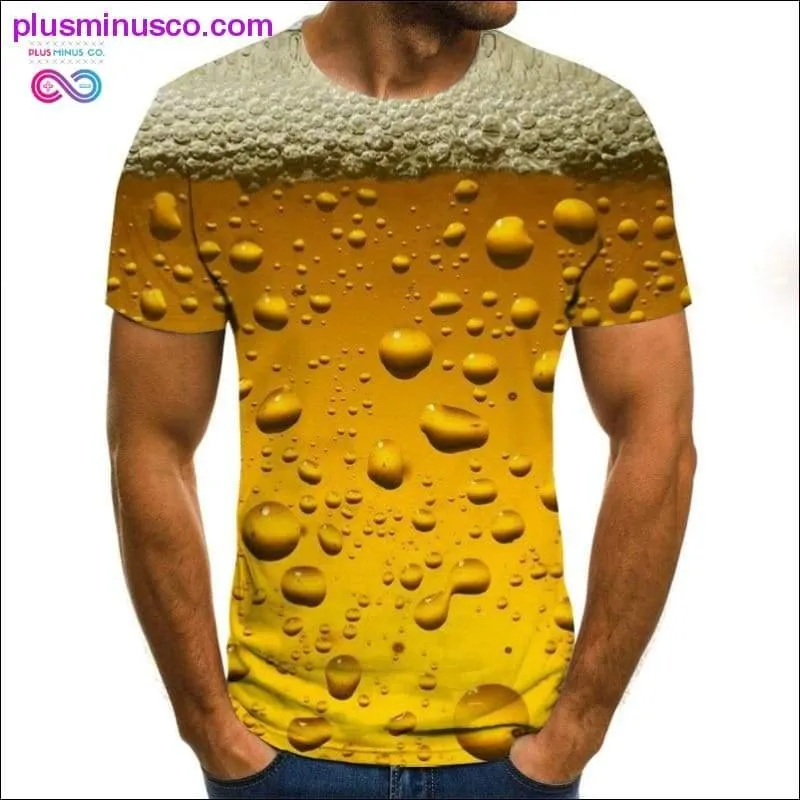 3D Print T Shirt For Men, Cool and Funny Men's Shirt