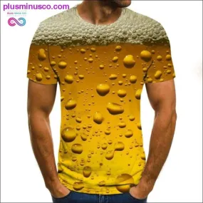 3D Print T Shirt For Men, Cool and Funny Men's Shirt