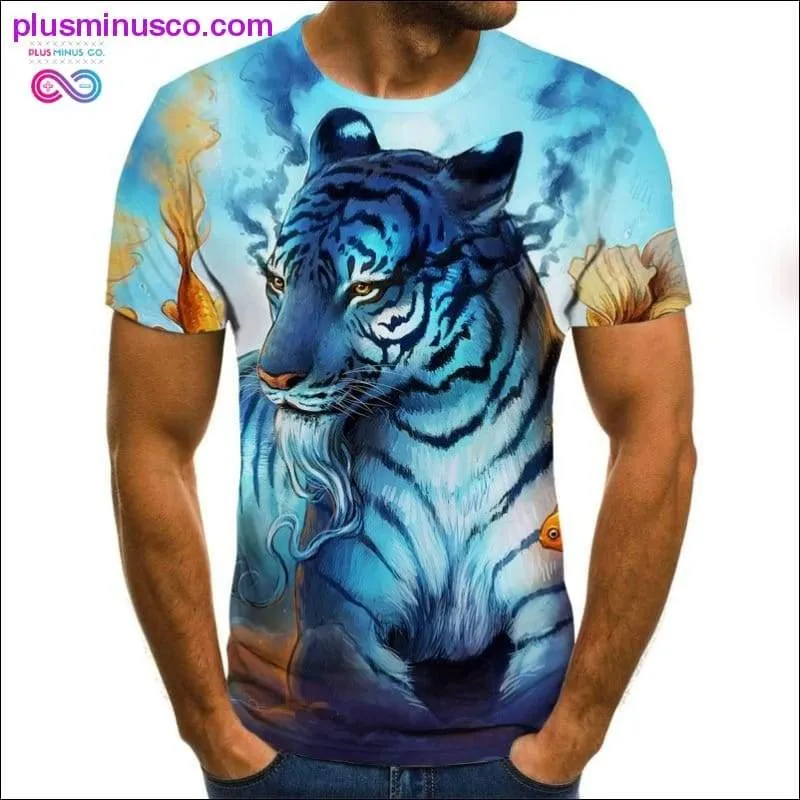 3D Print T Shirt For Men, Cool and Funny Men's Shirt