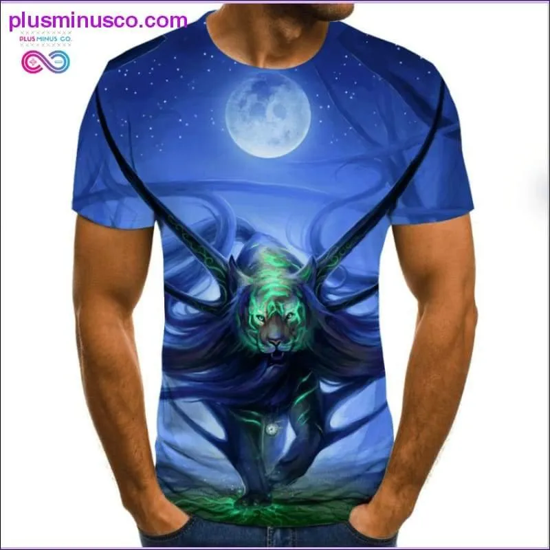 3D Print T Shirt For Men, Cool and Funny Men's Shirt