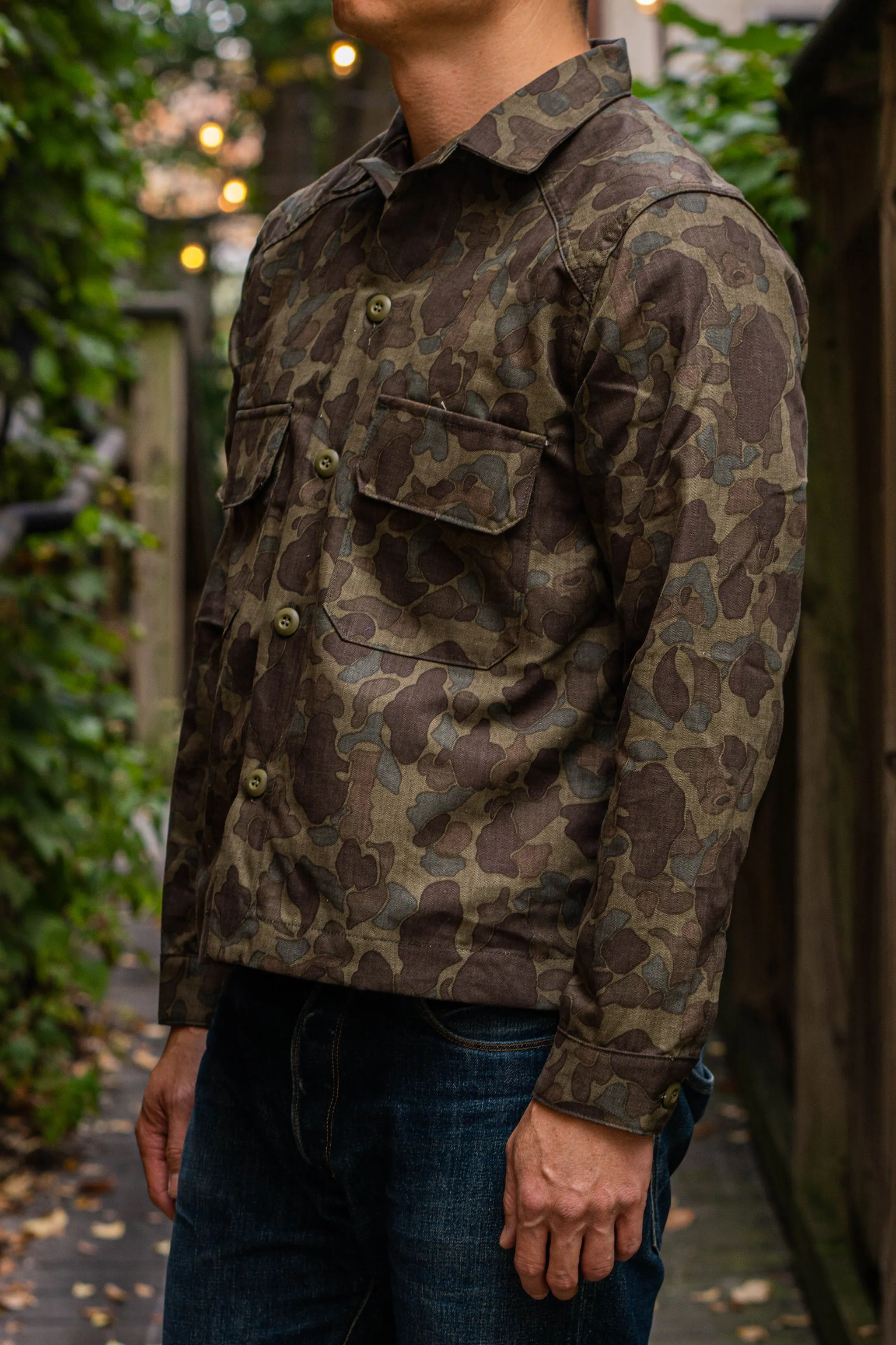 3sixteen Officer Shirt - Dark Frog Camo