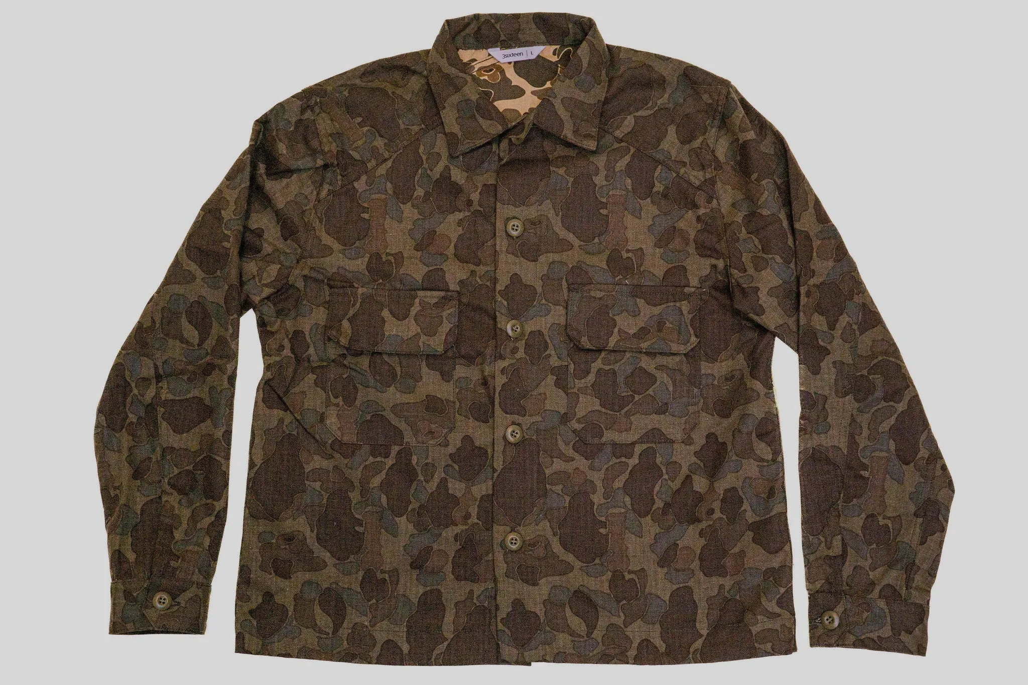 3sixteen Officer Shirt - Dark Frog Camo