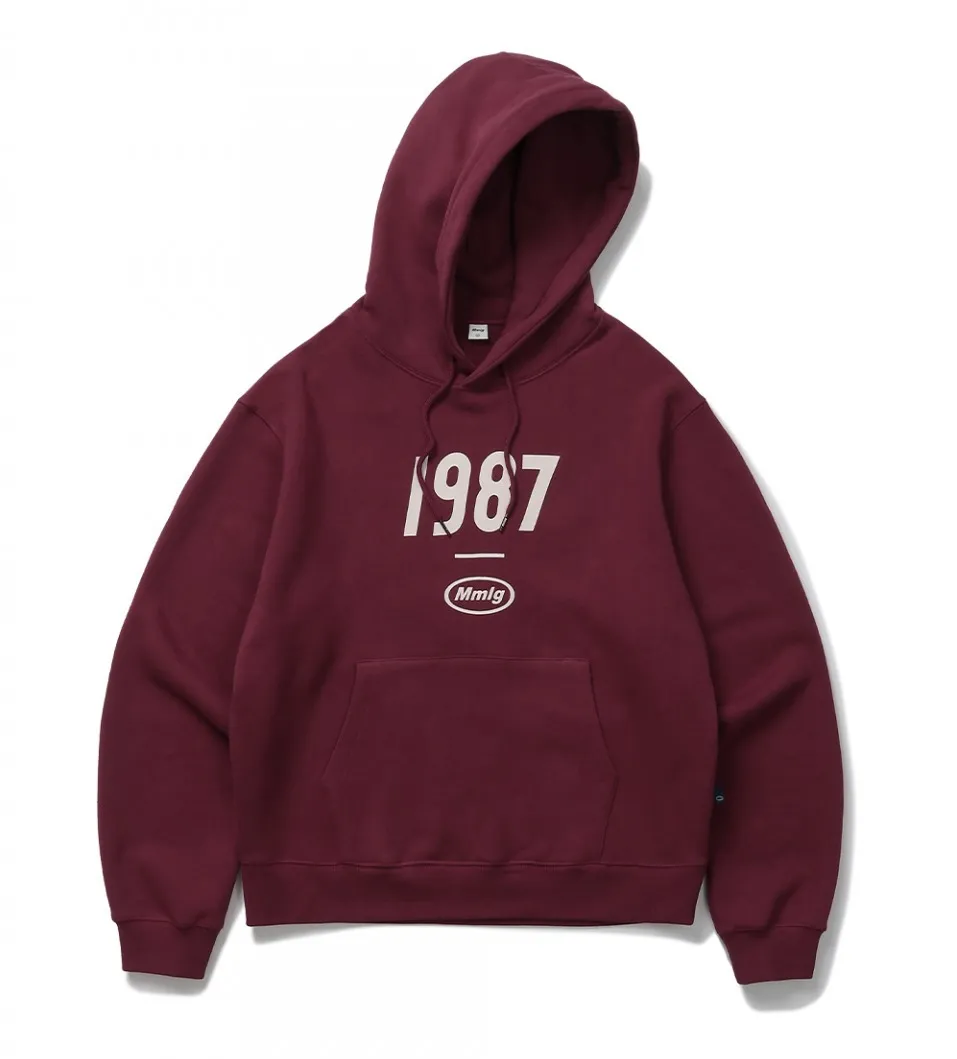 87MM  |Unisex Street Style Logo Hoodies & Sweatshirts