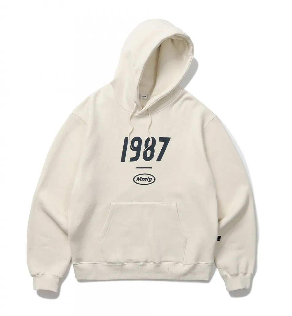 87MM  |Unisex Street Style Logo Hoodies & Sweatshirts