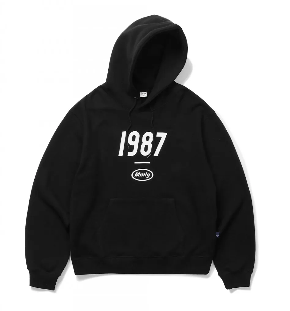 87MM  |Unisex Street Style Logo Hoodies & Sweatshirts