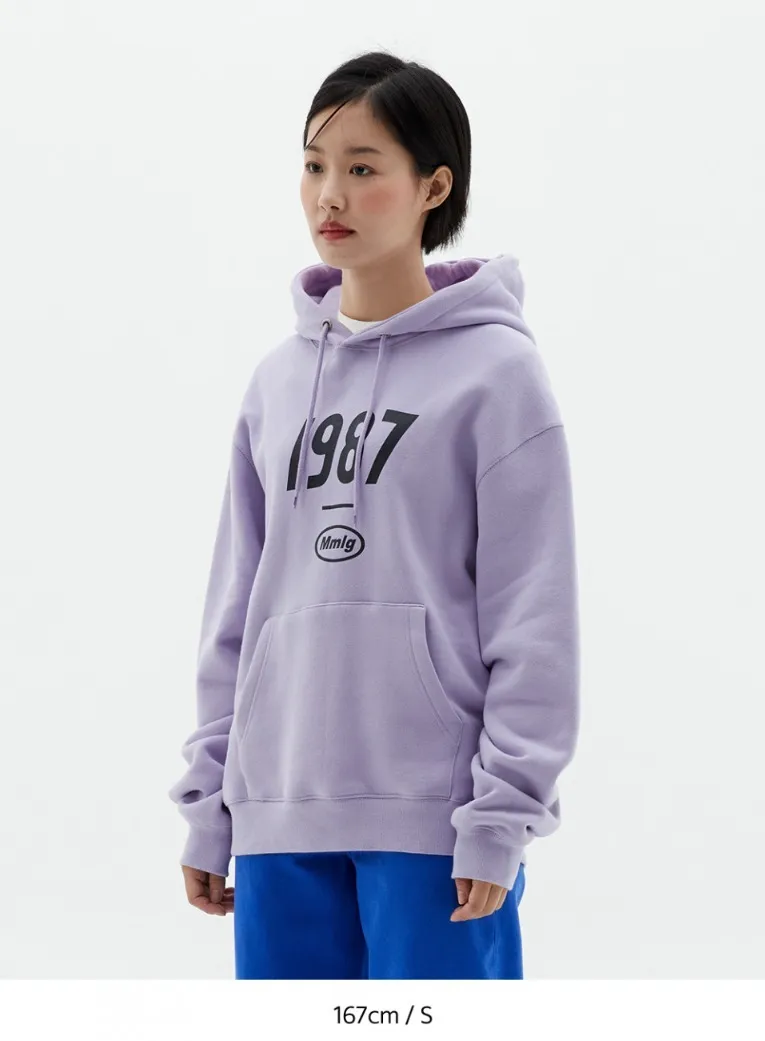 87MM  |Unisex Street Style Logo Hoodies & Sweatshirts