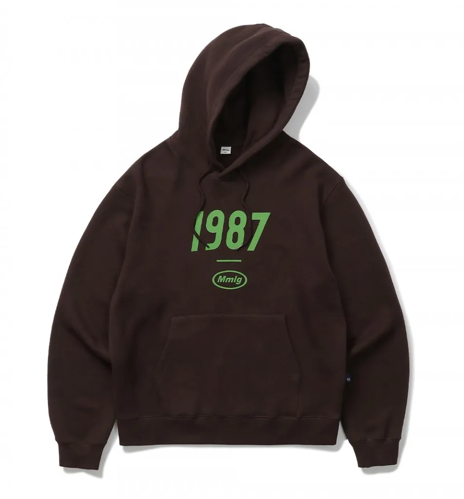 87MM  |Unisex Street Style Logo Hoodies & Sweatshirts