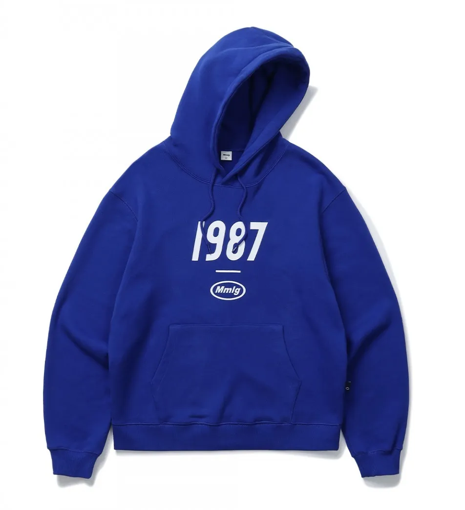 87MM  |Unisex Street Style Logo Hoodies & Sweatshirts