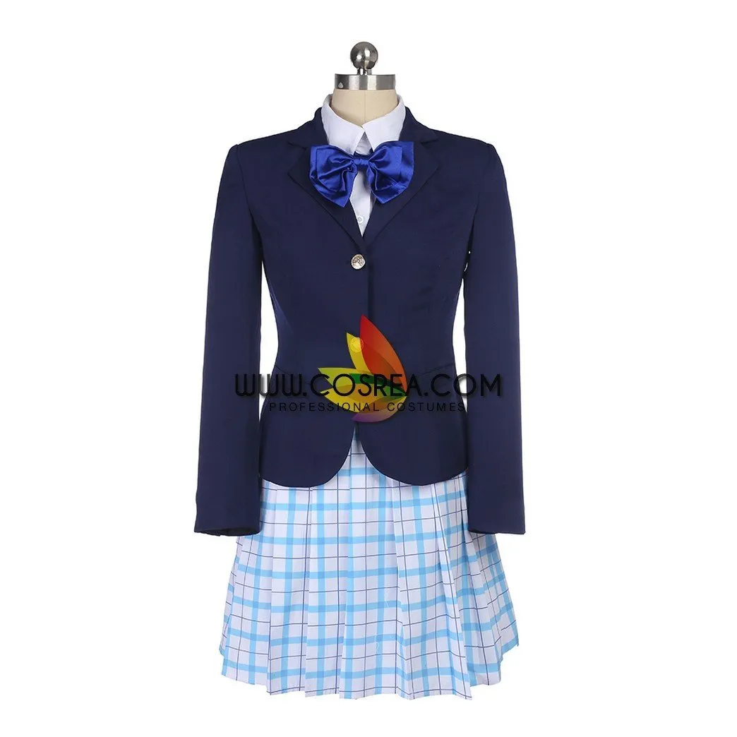 A Silent Voice Shouko Nishimiya Cosplay Costume