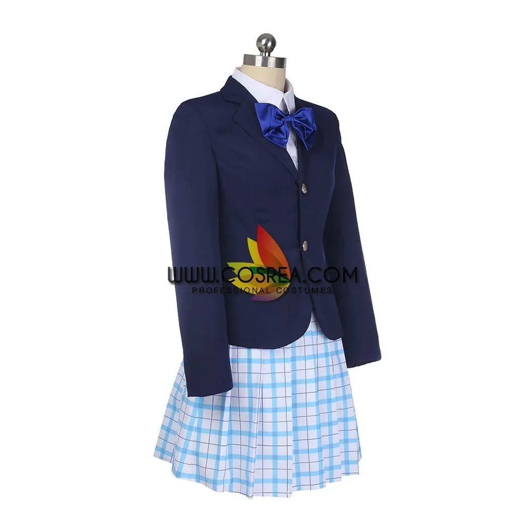 A Silent Voice Shouko Nishimiya Cosplay Costume