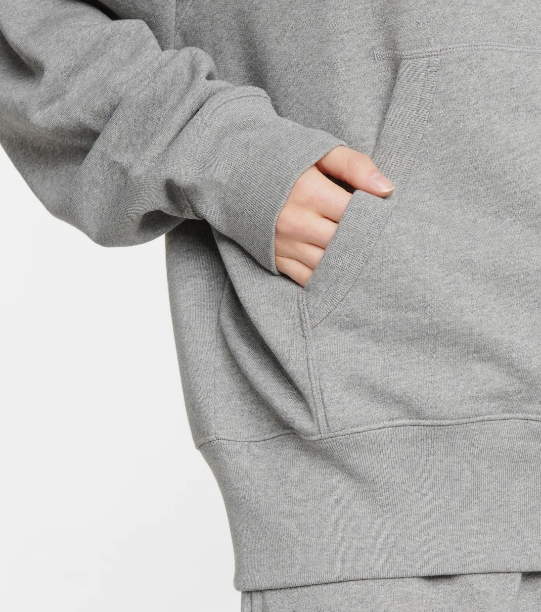 Acne Studios  |Unisex Long Sleeves Plain Cotton Oversized Logo