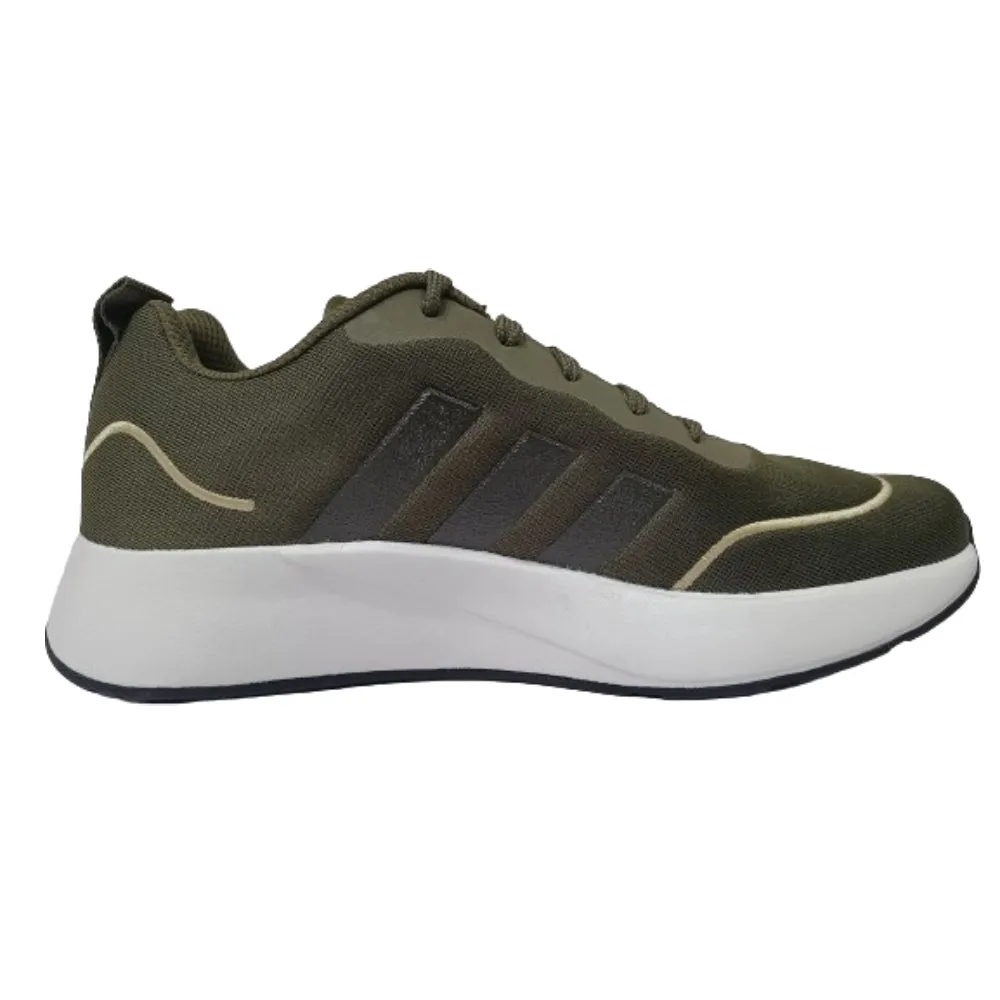 Adidas Men's Flaze Mode Running Shoe (Olive Strata/Olive/Black)