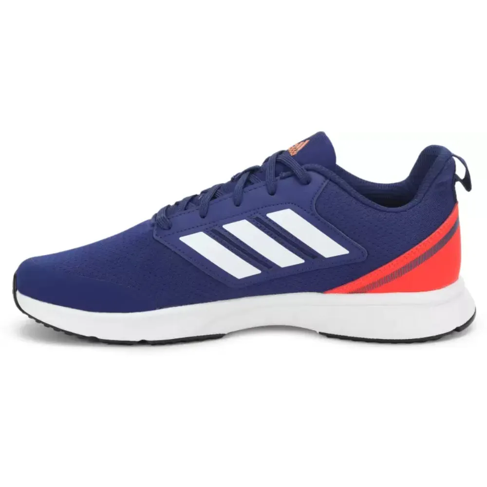 Adidas Men's Stunicon Running Shoe (Blue/Cloud White/Solar Red)