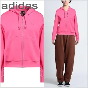 adidas  |Street Style Long Sleeves Plain Cotton Logo