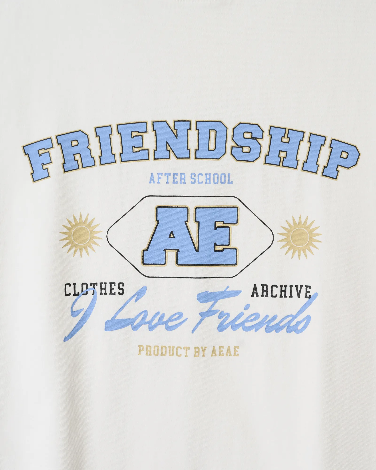 AEAE  |Unisex Street Style Short Sleeves Oversized Logo T-Shirts