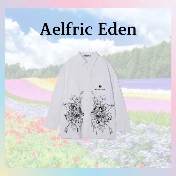 Aelfric Eden  |Unisex Long Sleeves Cotton Oversized Shirts