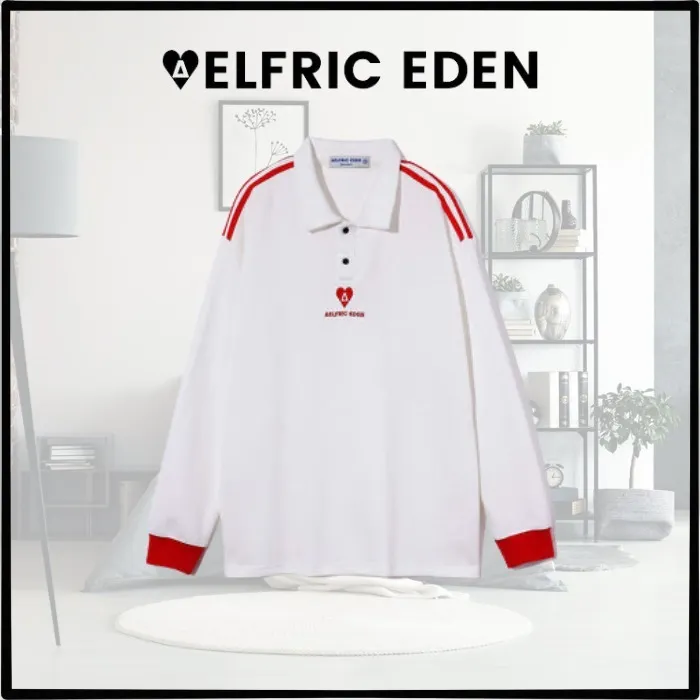 Aelfric Eden  |Unisex Street Style Oversized Polos