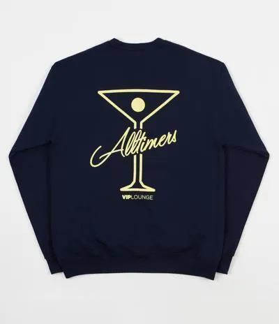 Alltimers  |Crew Neck Unisex Sweat Street Style Long Sleeves Plain