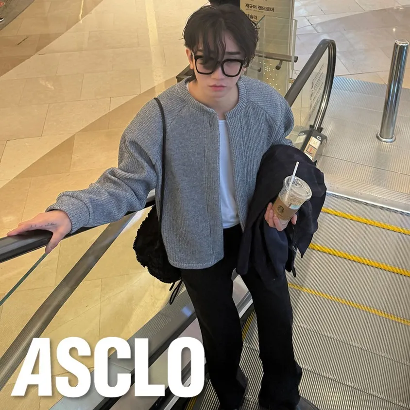 ASCLO  |Casual Style Unisex Street Style Long Sleeves Oversized