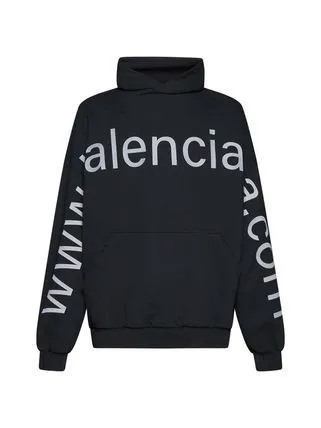 BALENCIAGA  |Street Style Long Sleeves Plain Cotton Logo Luxury