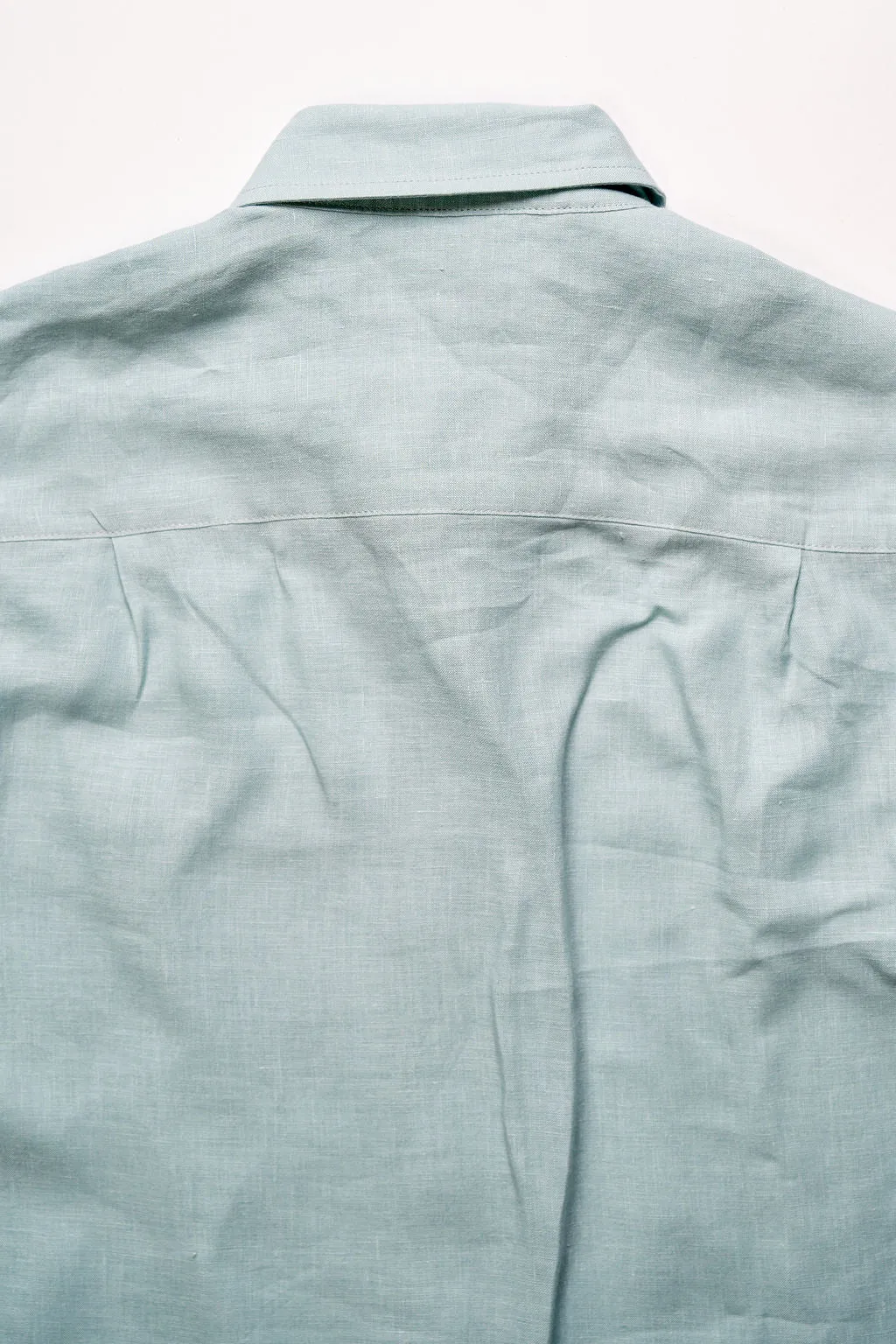 Blluemade Classic L/S Shirt - Light Blue Belgian Linen