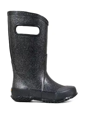 Bogs- Rain Boots Glitter Black For Kids