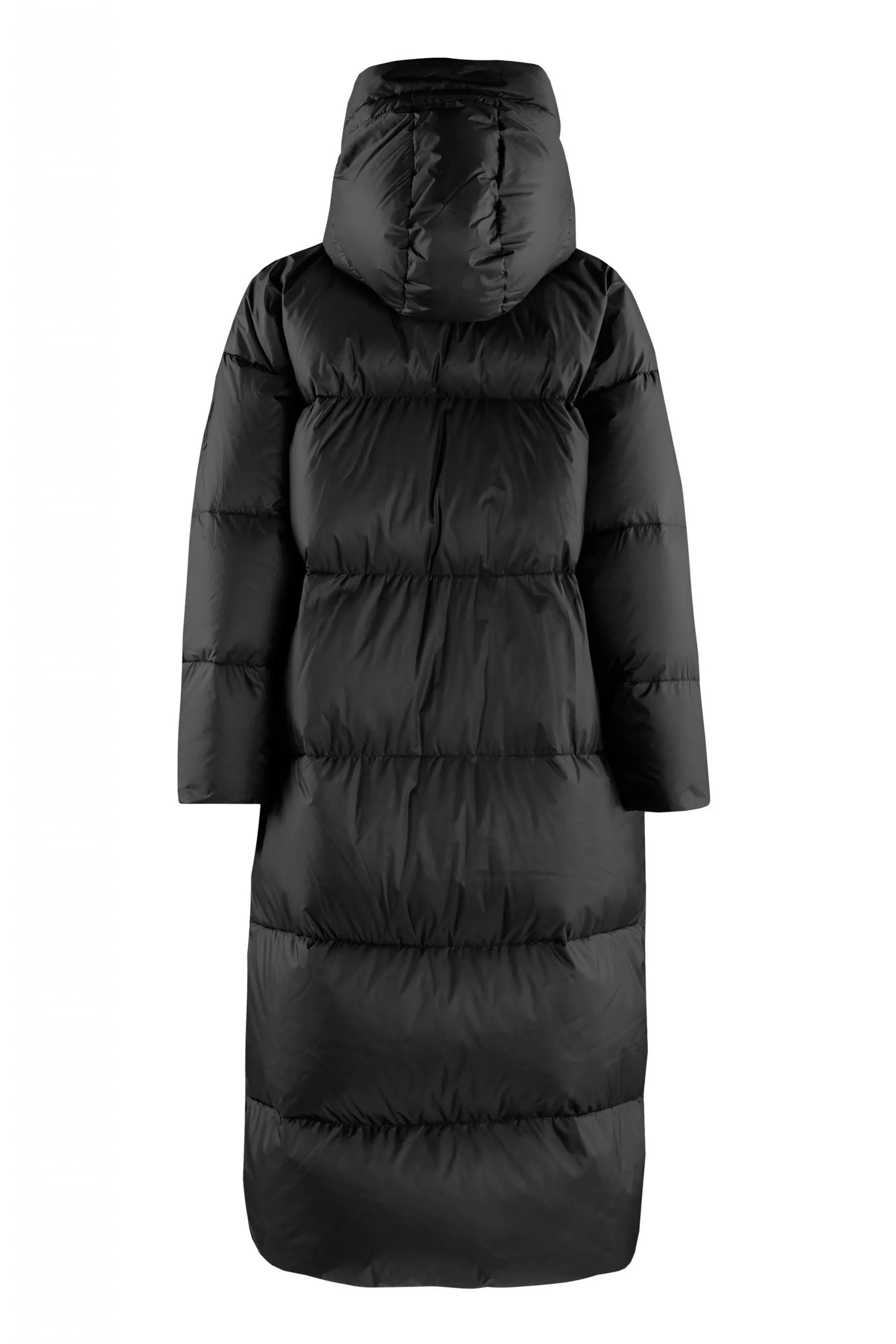 BOMBOOGIE Anvers Long Down Jacket in Nylon Riciclato