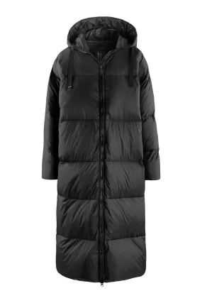 BOMBOOGIE Anvers Long Down Jacket in Nylon Riciclato