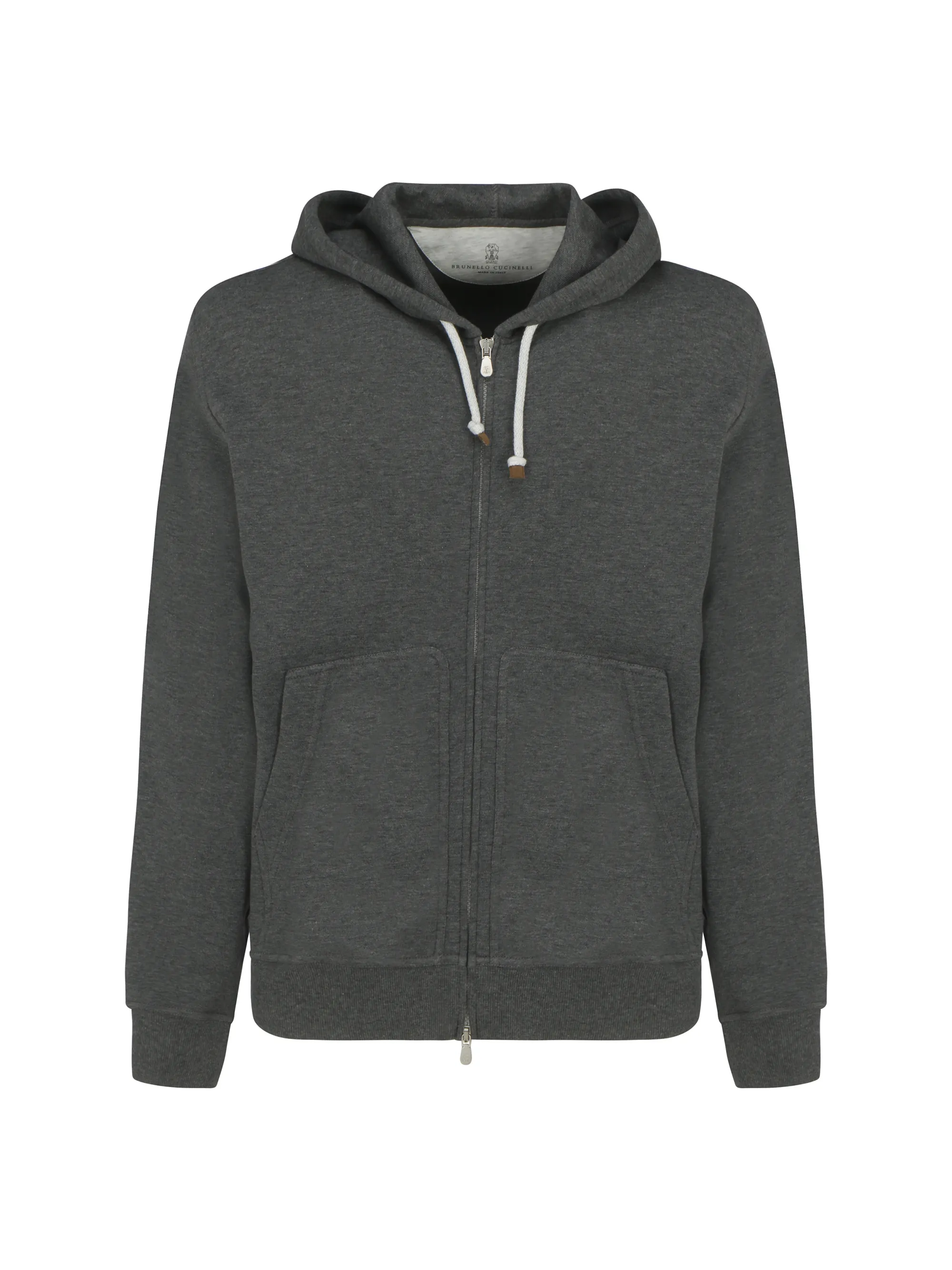 BRUNELLO CUCINELLI  |Monogram Street Style Plain Cotton Hoodies