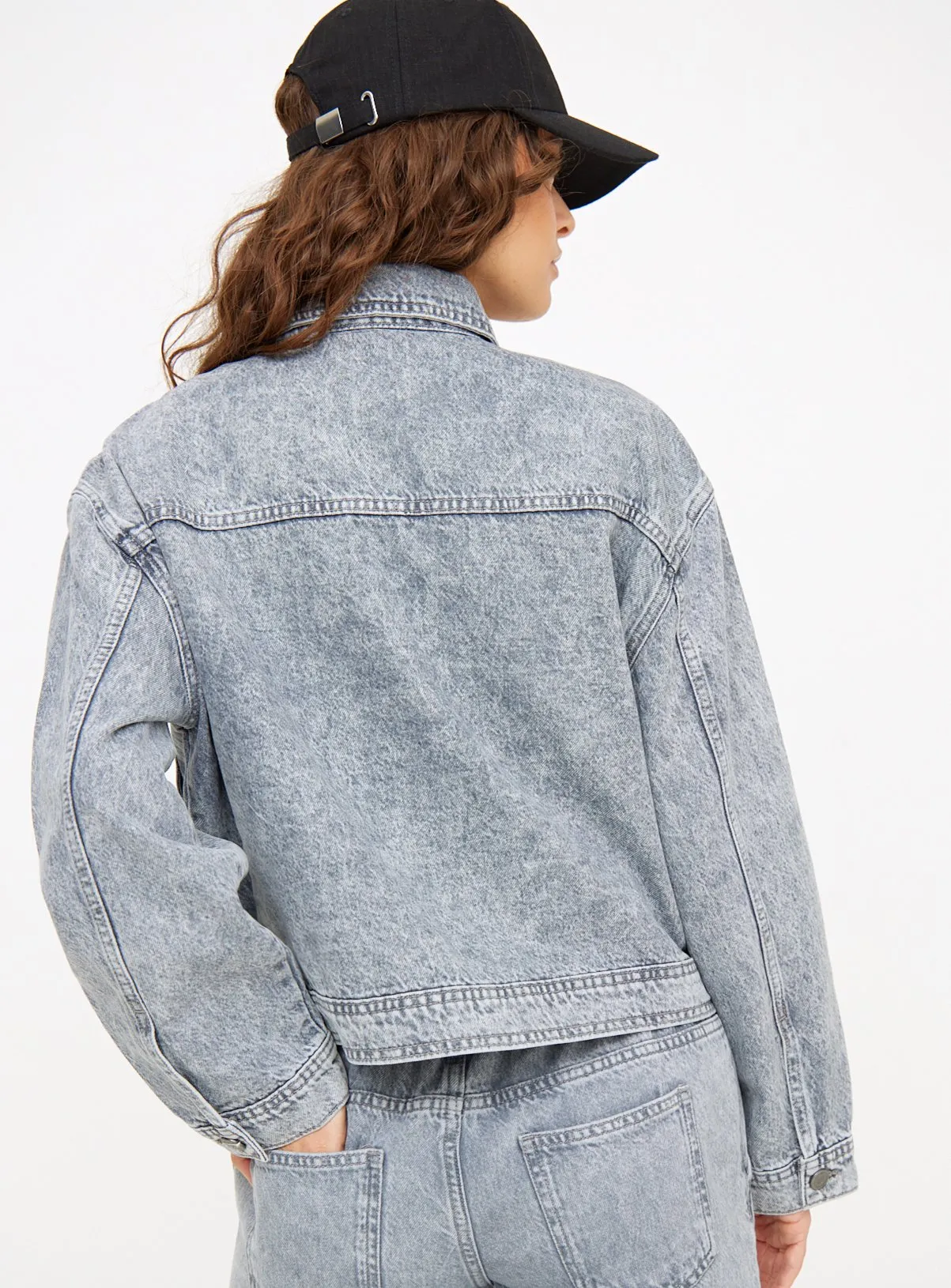 Buy Grey Twill Trucker Denim Jacket 14 | Denim jackets | Tu