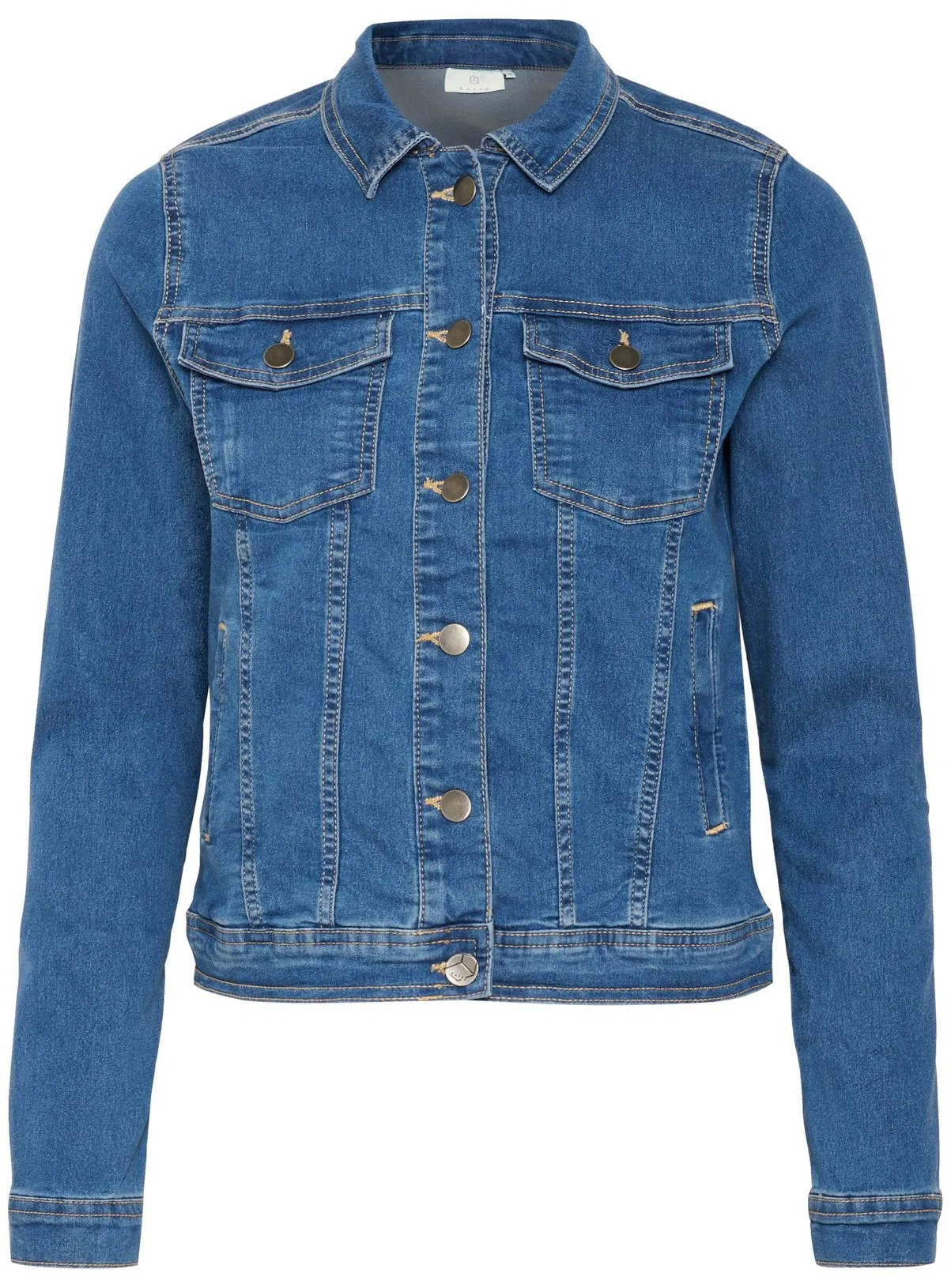 Buy KAFFE Vicky Slim Fit Denim Jacket 16 | Denim jackets | Tu