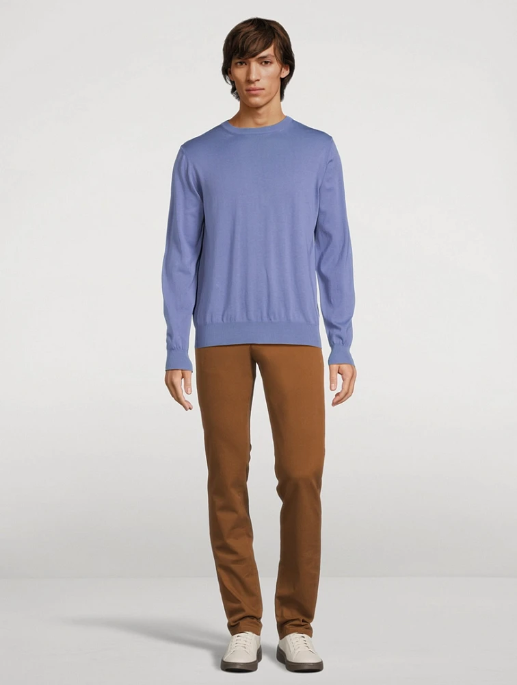 CANALI Crewneck Cotton Sweater