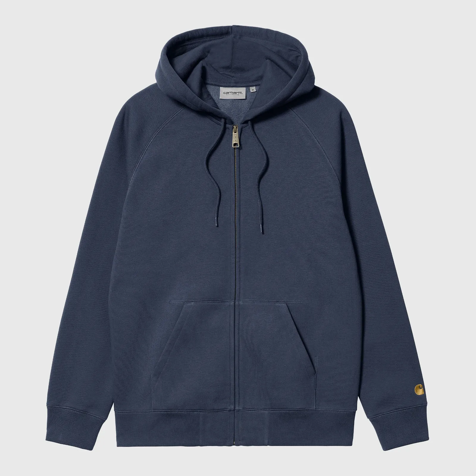 Carhartt Wip Felpa Hooded Chase Jacket Blu Uomo