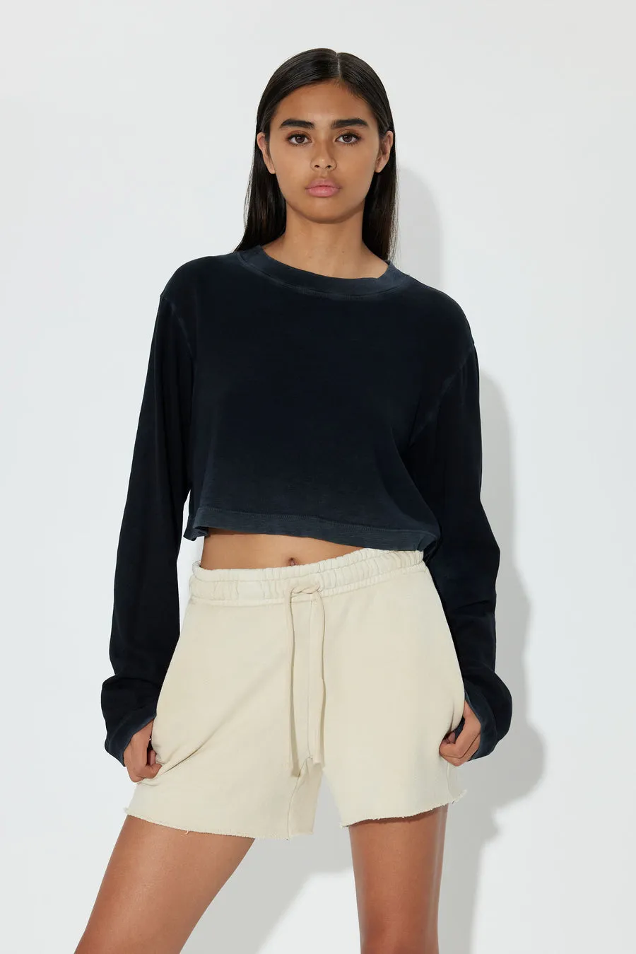 Cotton Citizen Tokyo L/S Crop