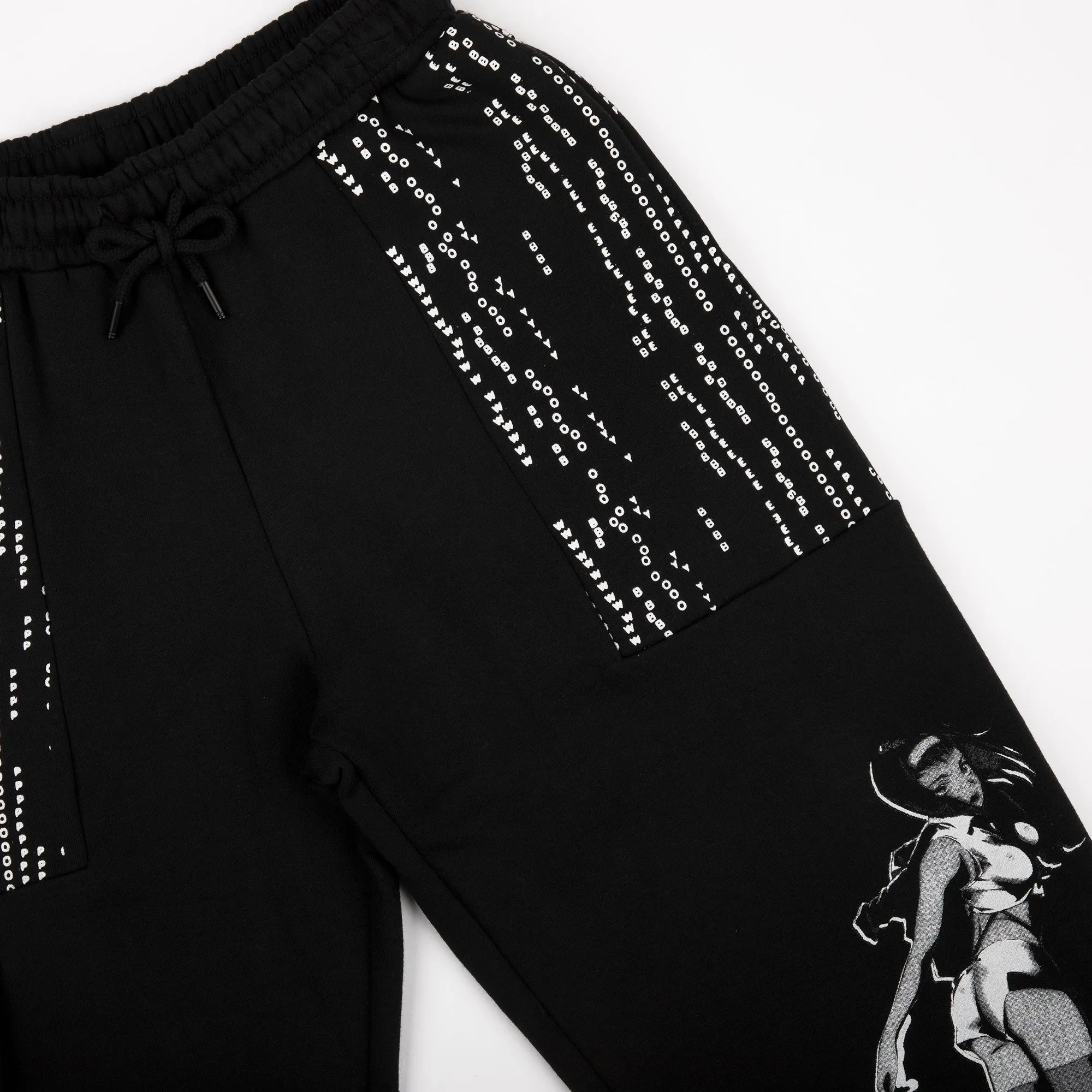 Cowboy Bebop Black Cargo Sweatpant