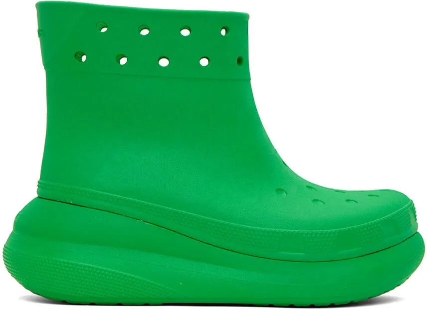 Crocs Green Crush Boots