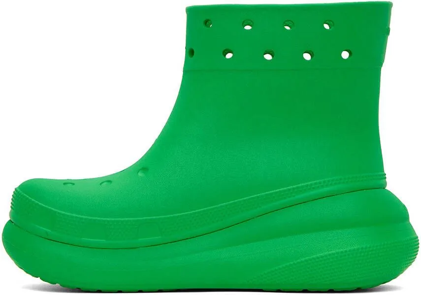 Crocs Green Crush Boots