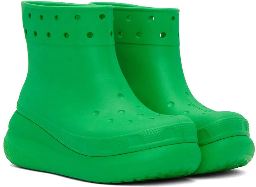 Crocs Green Crush Boots