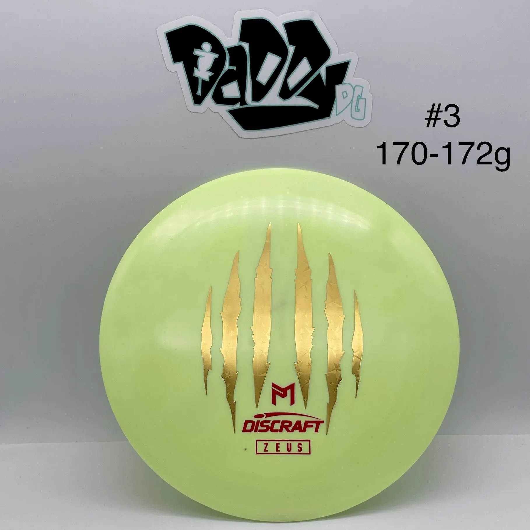 Discraft ESP Zeus Paul McBeth 6x Commemorative Distance Driver