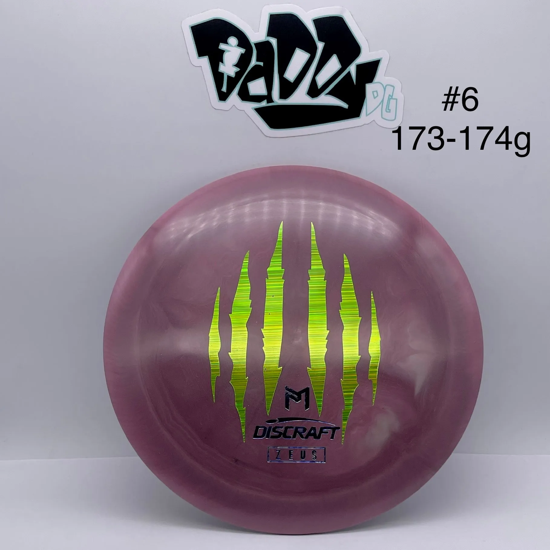 Discraft ESP Zeus Paul McBeth 6x Commemorative Distance Driver