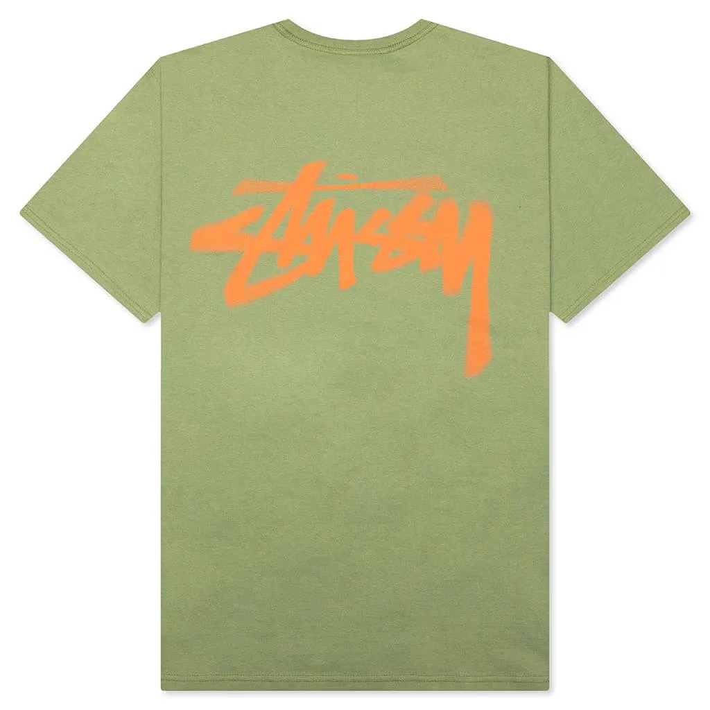 Dizzy Stock Tee - Moss