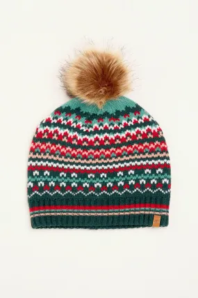 Fairisle Knitted Hat