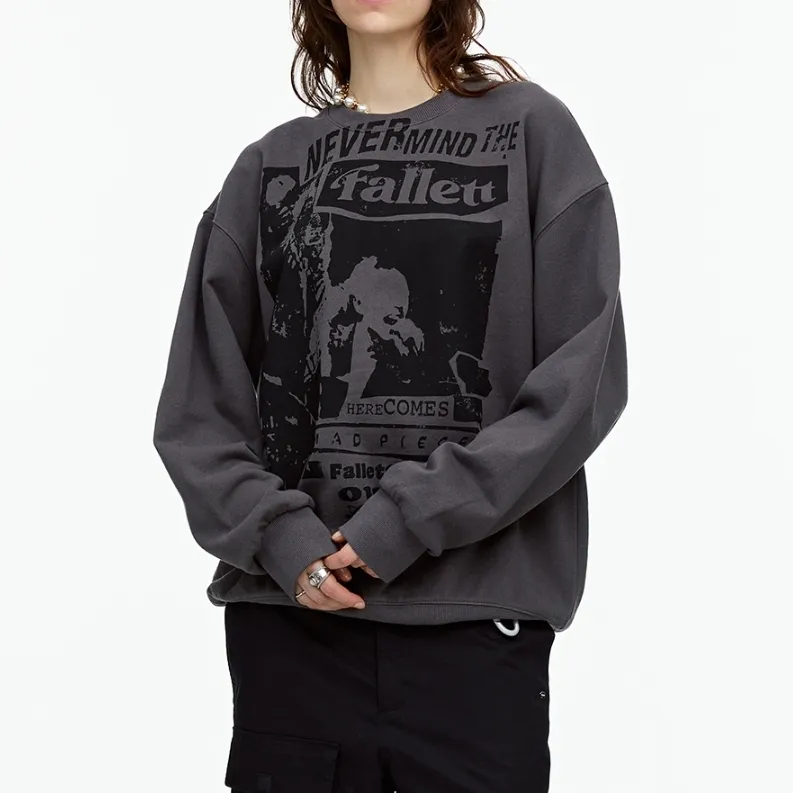 Fallett  |Unisex Street Style Cotton Logo Hoodies & Sweatshirts