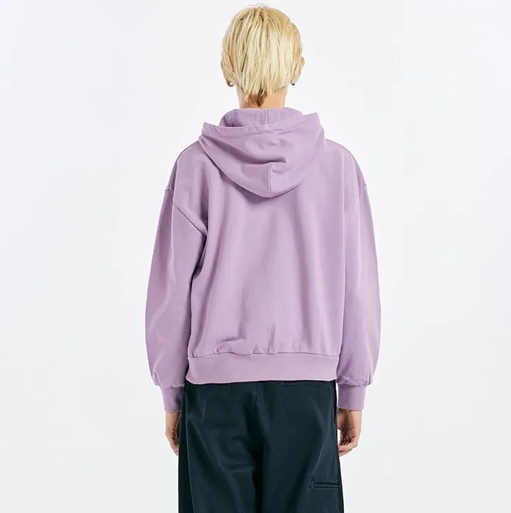 Fallett  |Unisex Street Style Plain Cotton Logo Hoodies