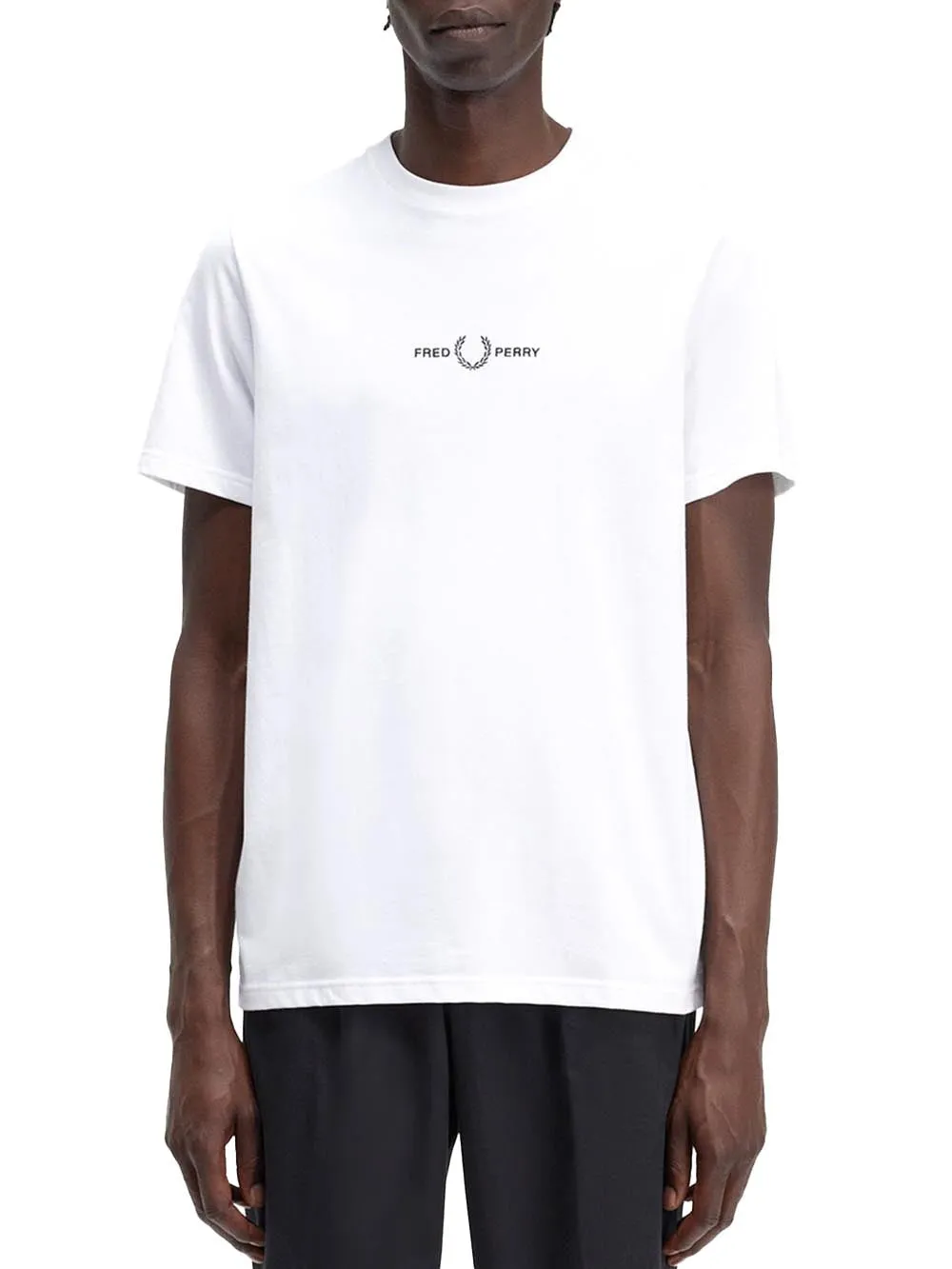 Fred Perry T-shirt Uomo Bianco