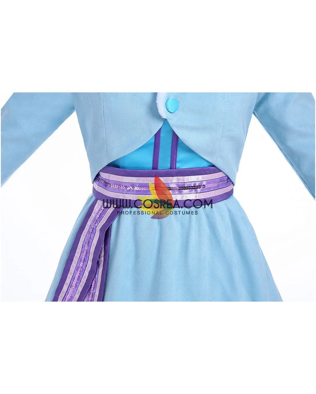 Frozen Anna's Olaf's Frozen Adventure Winter Cosplay Costume