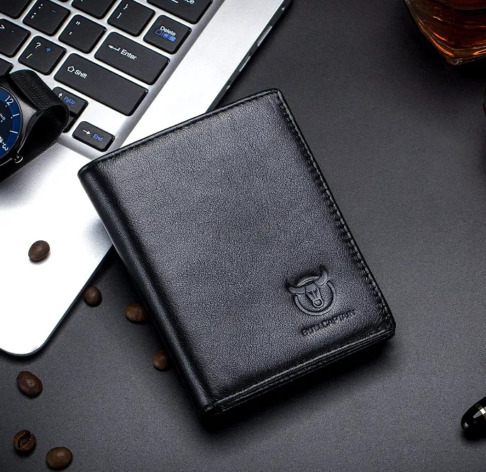 Genuine Leather Bifold Wallet