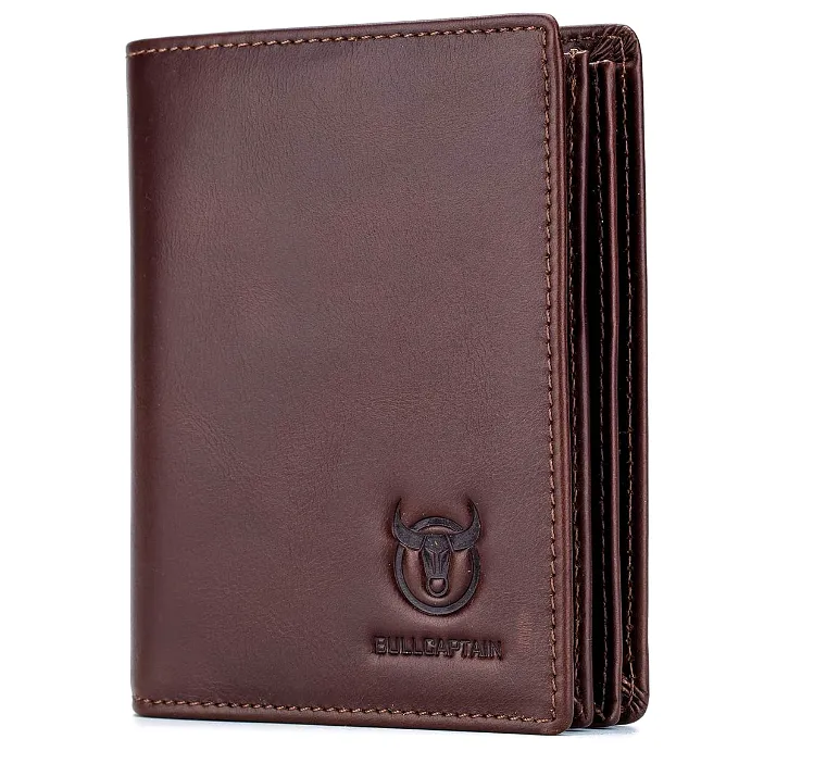 Genuine Leather Bifold Wallet