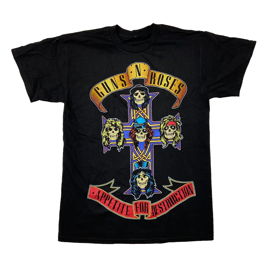 GUNS N ROSES 'APPETITE FOR DESTRUCTION' T-SHIRT