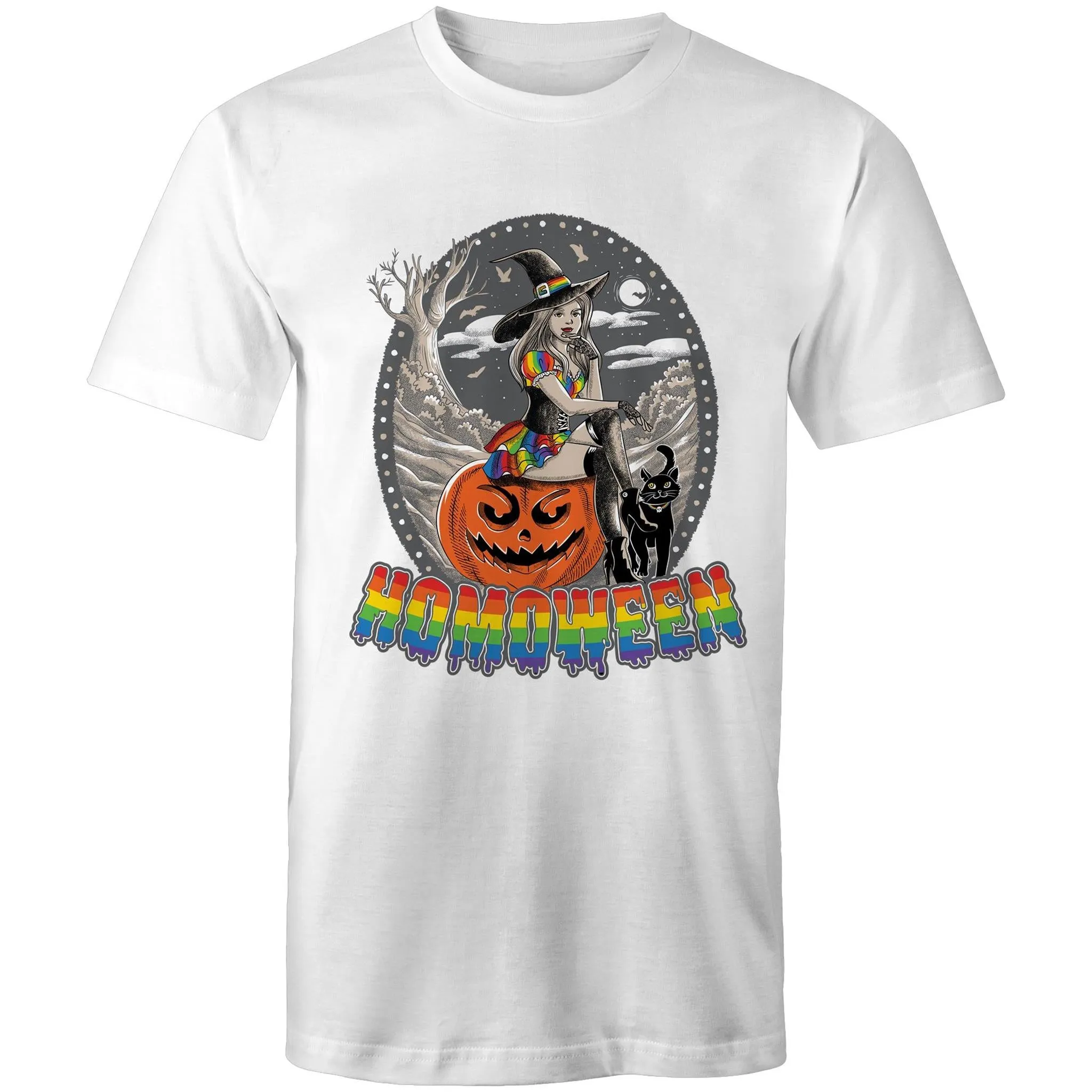 Homoween Witch T-Shirt Unisex (L021)